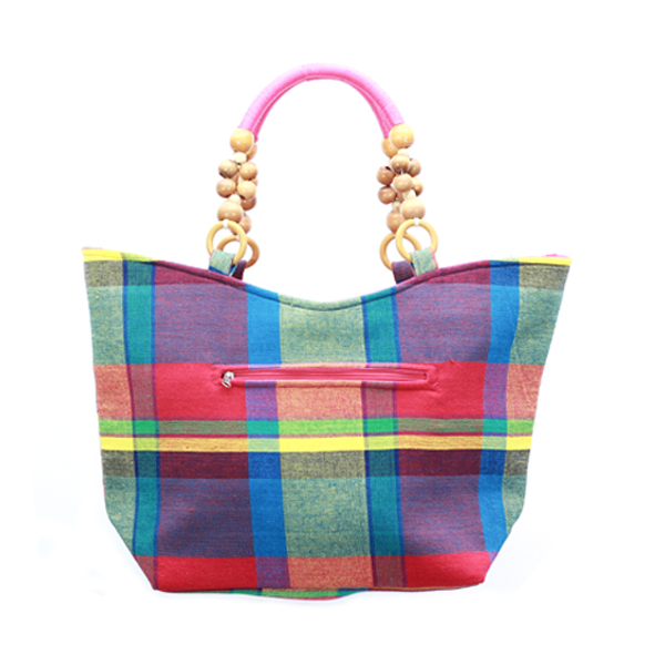 Handbags NATURAL Cotton banjara boho handloom bag, 500 Gms, Size: 40x45cms  at Rs 300/piece in Sonipat
