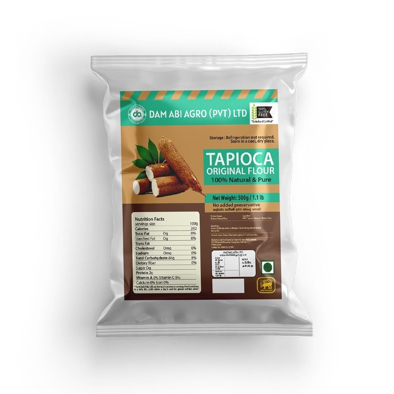 Product Details Tapioca Original flour 500 g , Cassava flour, Manioc flour