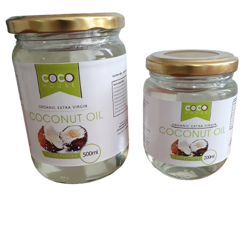 Product Details COCO HOUSE ORGANIC EXTRA VIRGIN COCONUT OIL GLASS JAR
