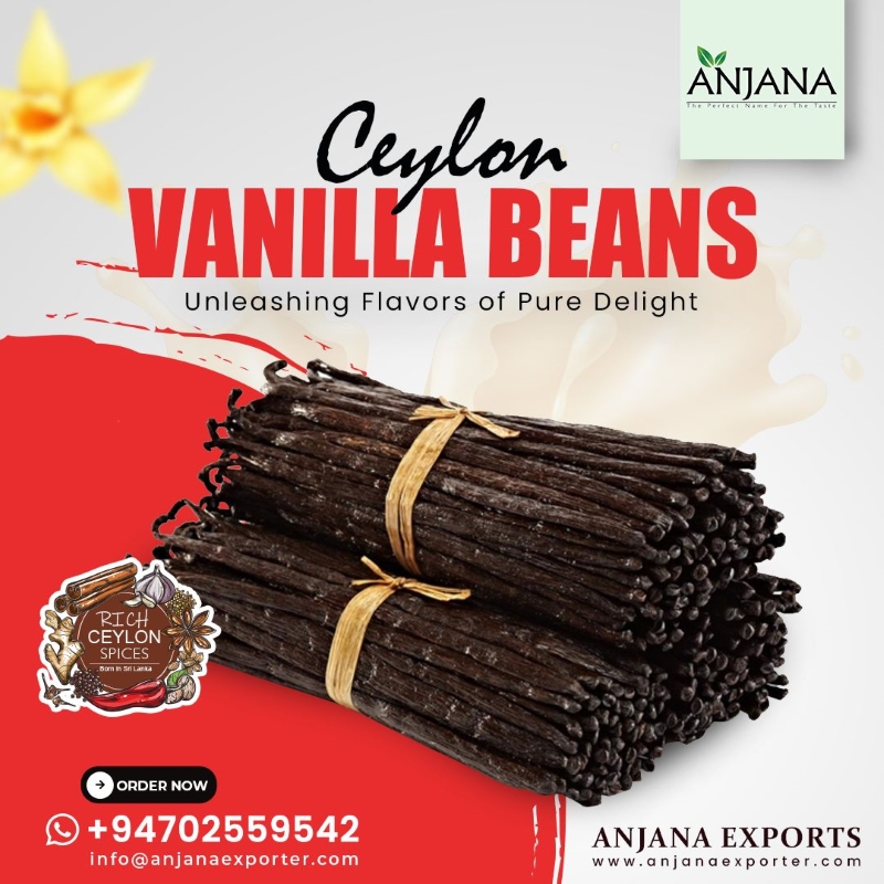 Product Details Vanilla beans