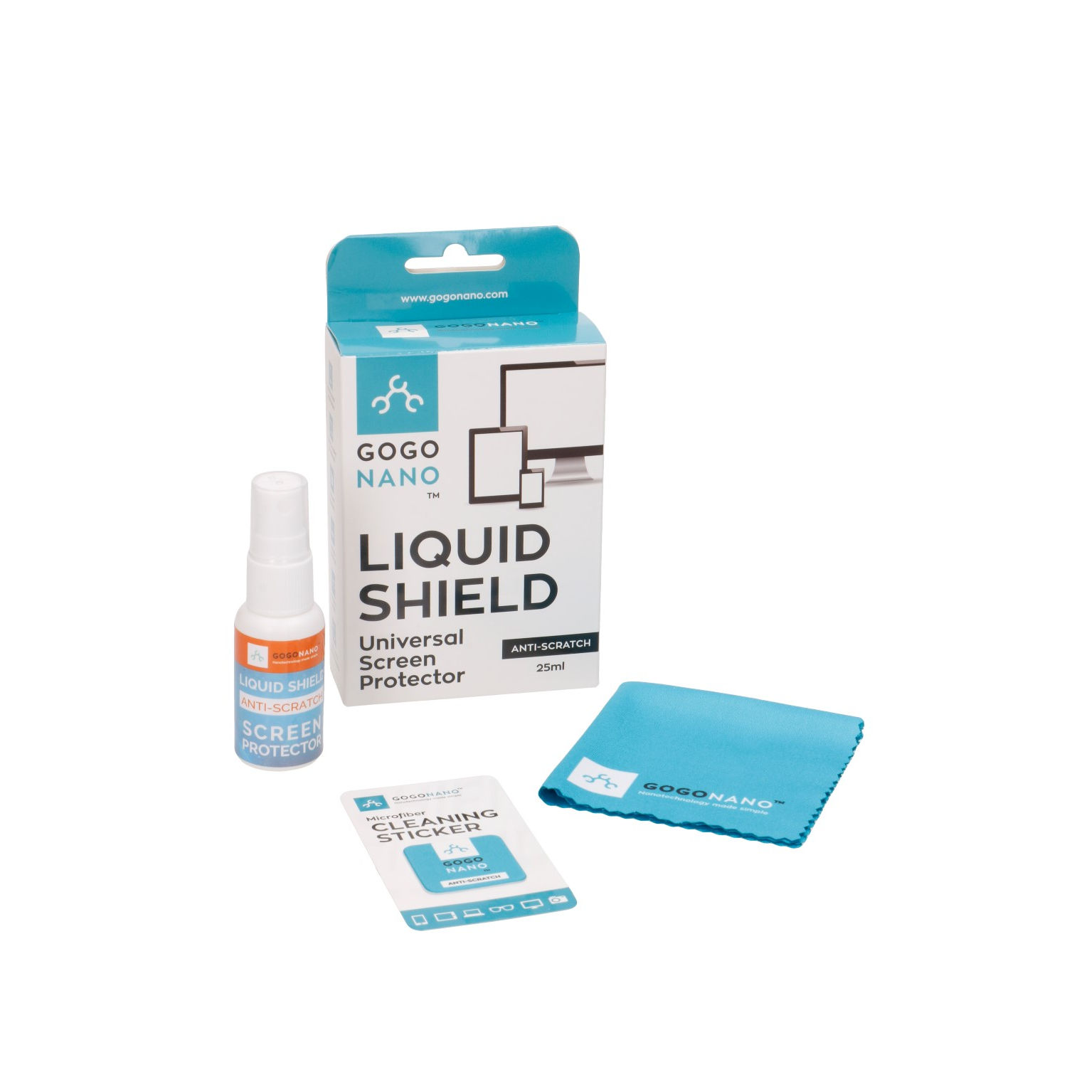 Product Details Liquid Screen Protector GoGoNano™ Liquid Shield 25ml