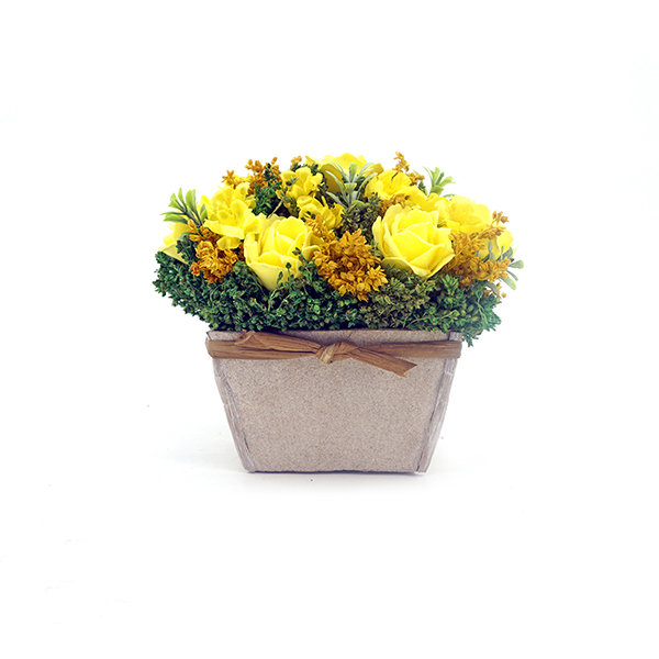 Pink Roses Cork Product Details: GD00848 Baby Rose Cork Planter