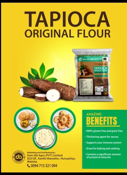 Product Details: Tapioca Original flour 500 g , Cassava flour, Manioc flour